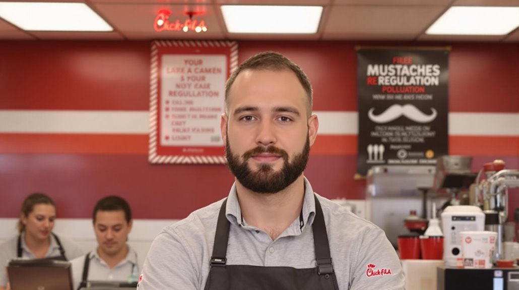 facial hair guidelines enforced