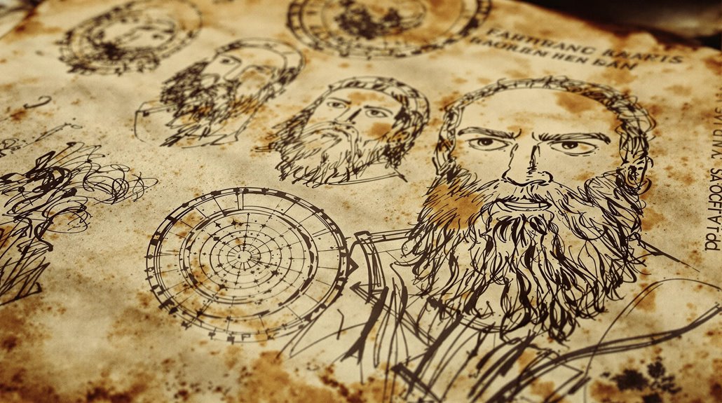 bearded warriors in literature