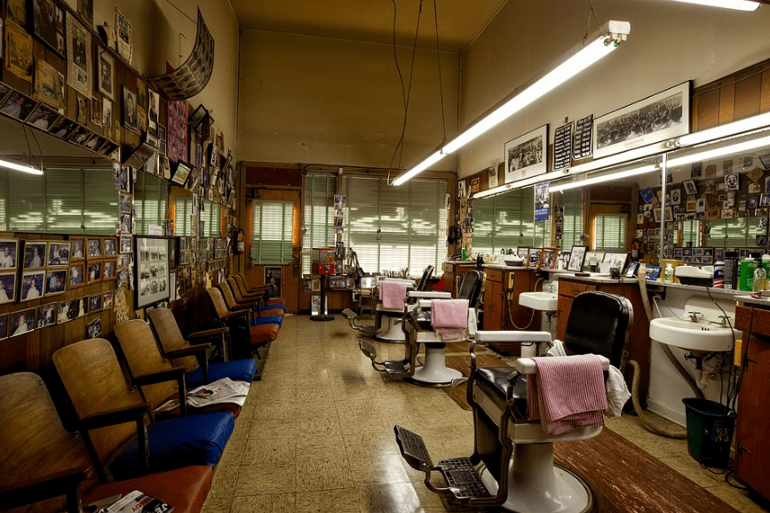 Modern barbershops have a wide range of facilities.