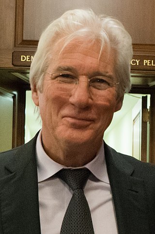 Richard Gere at a United States House of Representatives member party on December 6, 2017